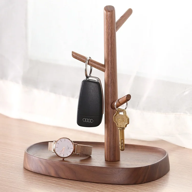 Nordic solid wood door key storage rack porch door desktop rack storage box living room creative decoration small, Natural or customized
Nordic solid wood door key storage rack porch door desktop rack storage box living room creative decoration small, Natural or customized