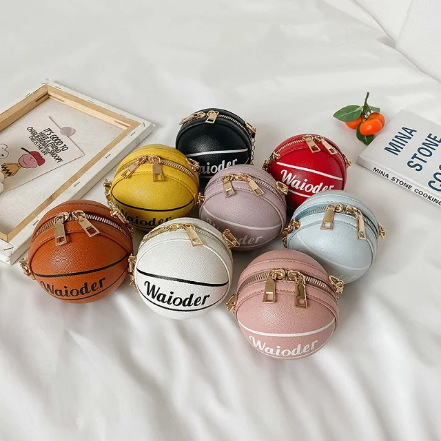 Latest design fancy girls mini kids basketball purse bags Children's handbags, 8 color provide
Latest design fancy girls mini kids basketball purse bags Children's handbags, 8 color provide
