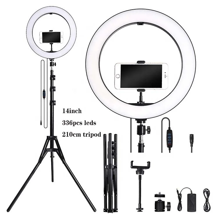 Factory make up youtube live beauty tiktok led ring light stand 14inch 36cm selfie ring light with tripod stand, Black
Factory make up youtube live beauty tiktok led ring light stand 14inch 36cm selfie ring light with tripod stand, Black