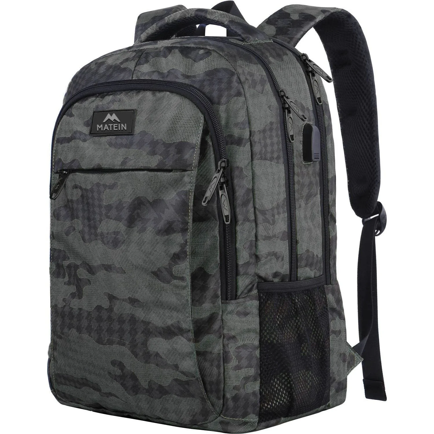 Matein Malssic 17 inches big large lightweight thin slim travel laptop backpack with USB charger for 17 inch laptop and notbook
Matein Malssic 17 inches big large lightweight thin slim travel laptop backpack with USB charger for 17 inch laptop and notbook