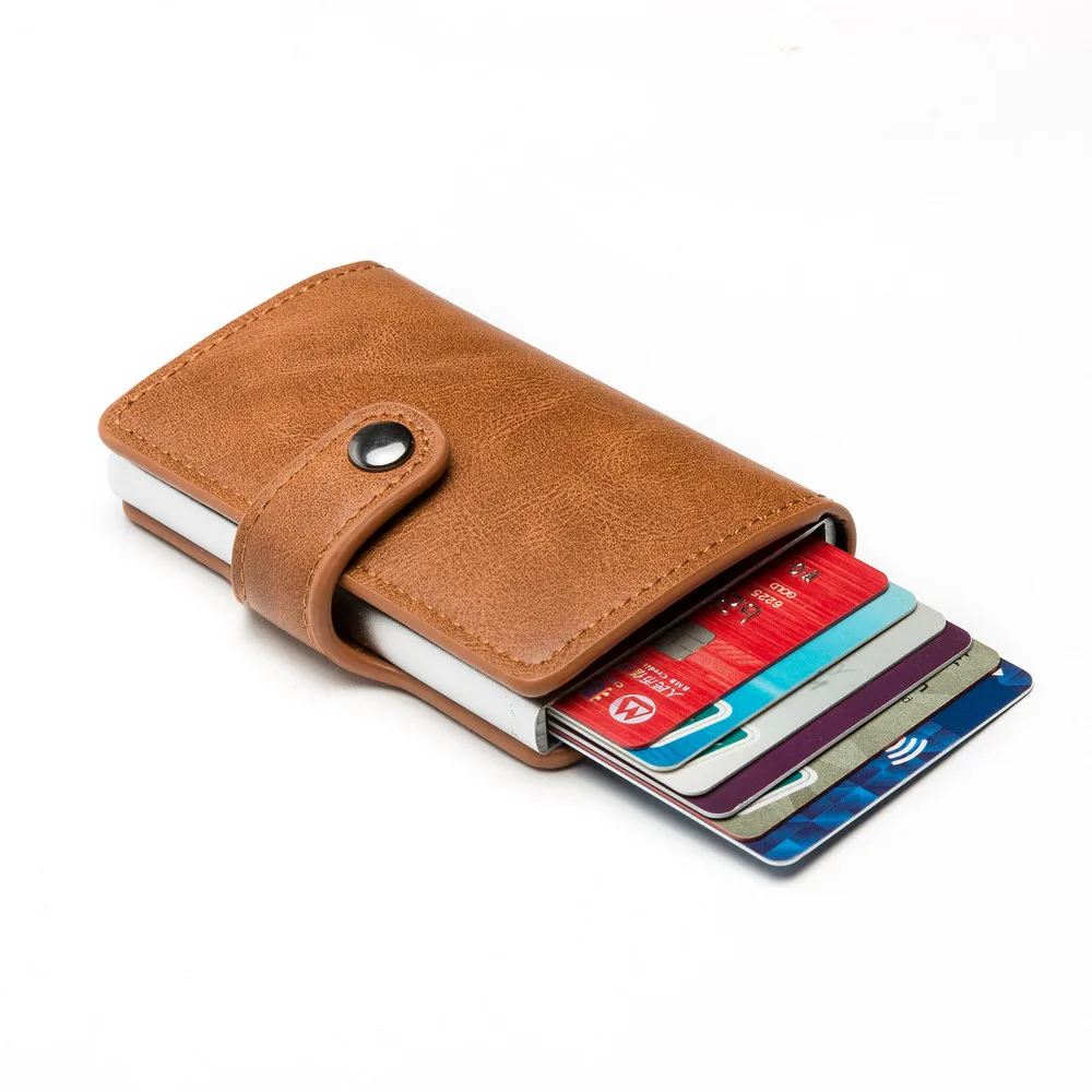 Card Holder Leather Pu Mens Business Style Time RFID Blocking Protects Pattern Mia Material atm cardholder, Brown
Card Holder Leather Pu Mens Business Style Time RFID Blocking Protects Pattern Mia Material atm cardholder, Brown