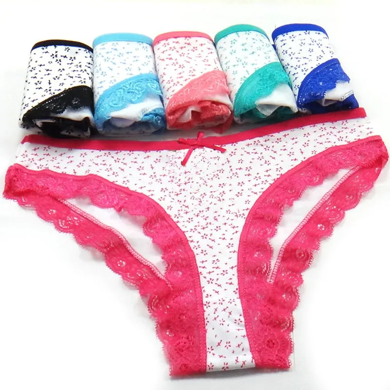 Wholesale Ladies briefs student teen girls in panties modal underwear women's low waist lace cotton panties
Wholesale Ladies briefs student teen girls in panties modal underwear women's low waist lace cotton panties