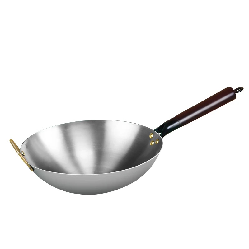 Chinese wok wooden handle iron wok uncoated pot restaurant hotel canteen round bottom
Chinese wok wooden handle iron wok uncoated pot restaurant hotel canteen round bottom