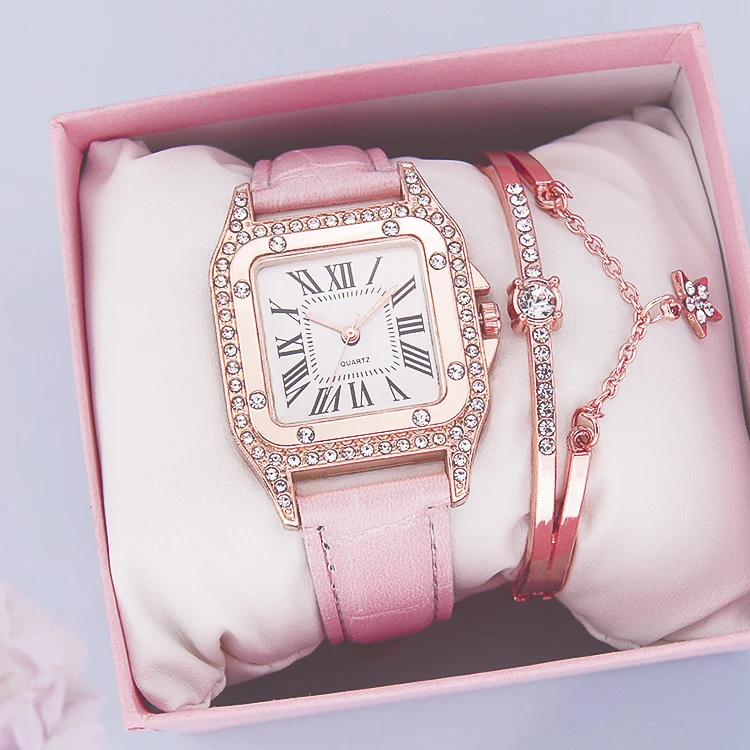 Women Diamond Watch Starry Luxury Bracelet Set Watches Ladies Casual Leather Band Quartz Dropshipping, Custom
Women Diamond Watch Starry Luxury Bracelet Set Watches Ladies Casual Leather Band Quartz Dropshipping, Custom