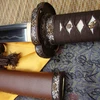 Drop Shpping The Handmade Tamahagane Steel Samurai Sword With Bohi