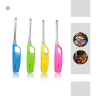 OEM plastic butane gas electric cigar torch lighters cakmak long candle lighter