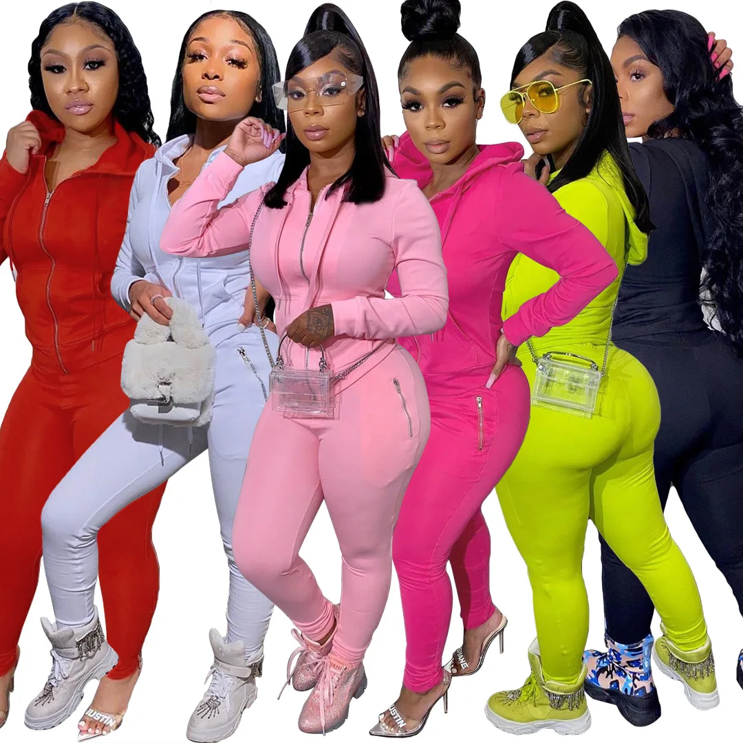 2021 fall women clothing two piece set outfit workout yoga sportswear long sleeve zipper 2 piece sets, Rose red, red, green, black, pink, gray
2021 fall women clothing two piece set outfit workout yoga sportswear long sleeve zipper 2 piece sets, Rose red, red, green, black, pink, gray