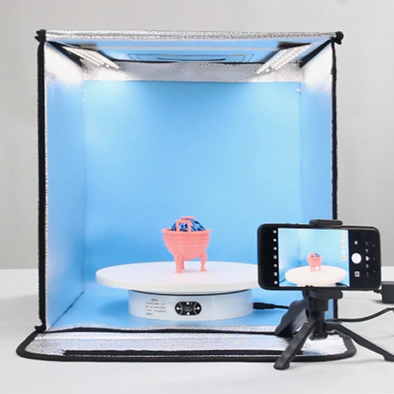 Original BKL Photo Studio Light Box Portable 40m Light Tent LED 6500K Mini 60W Light Box Photography, Balck
Original BKL Photo Studio Light Box Portable 40m Light Tent LED 6500K Mini 60W Light Box Photography, Balck