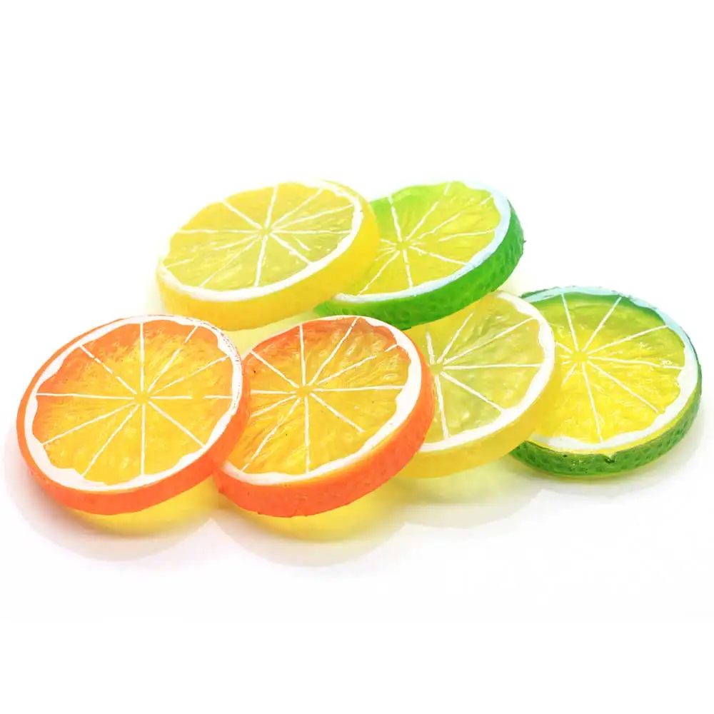 3 Colors Mini Artificial Fruit Simulation Lemon Slices Resin Artificial Fruit Model Party Kitchen Wedding Decoration
3 Colors Mini Artificial Fruit Simulation Lemon Slices Resin Artificial Fruit Model Party Kitchen Wedding Decoration