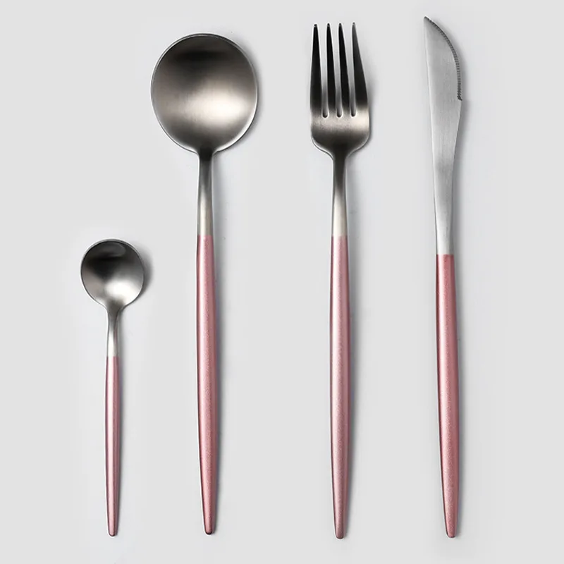 Stainless Steel Cutlery Steak Cutlery Hotel Western Golden Dinner Fork Spoon, As photo
Stainless Steel Cutlery Steak Cutlery Hotel Western Golden Dinner Fork Spoon, As photo