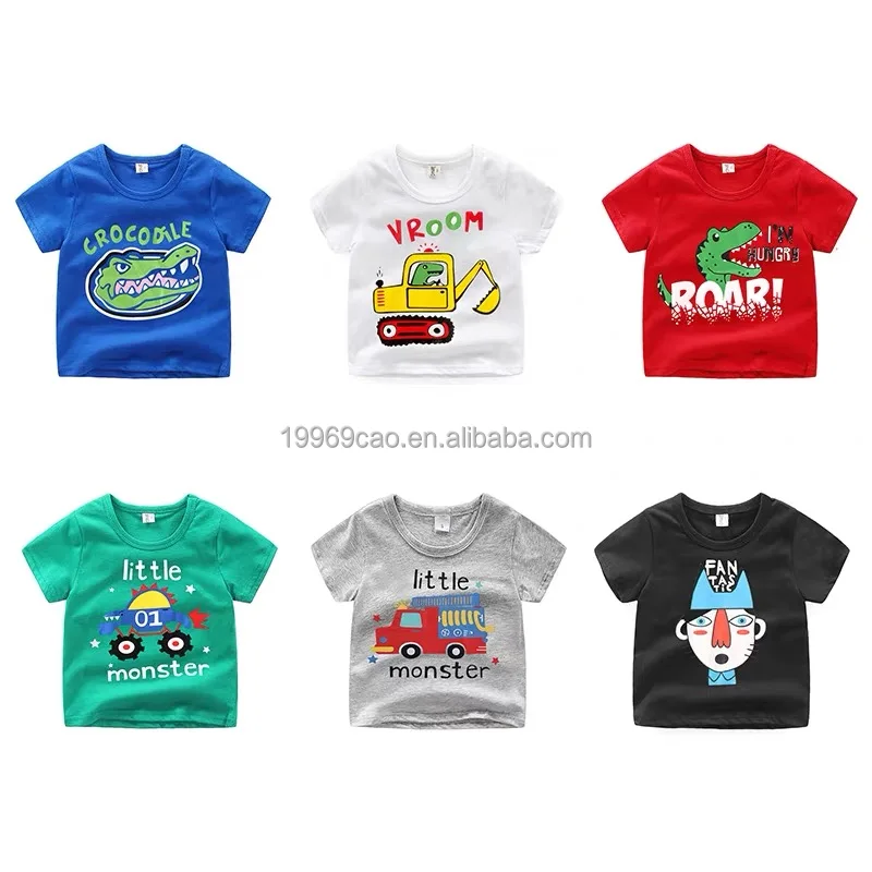 Cotton brand children's printed Short Sleeve T-Shirt Baby Children's T-shirt
Cotton brand children's printed Short Sleeve T-Shirt Baby Children's T-shirt