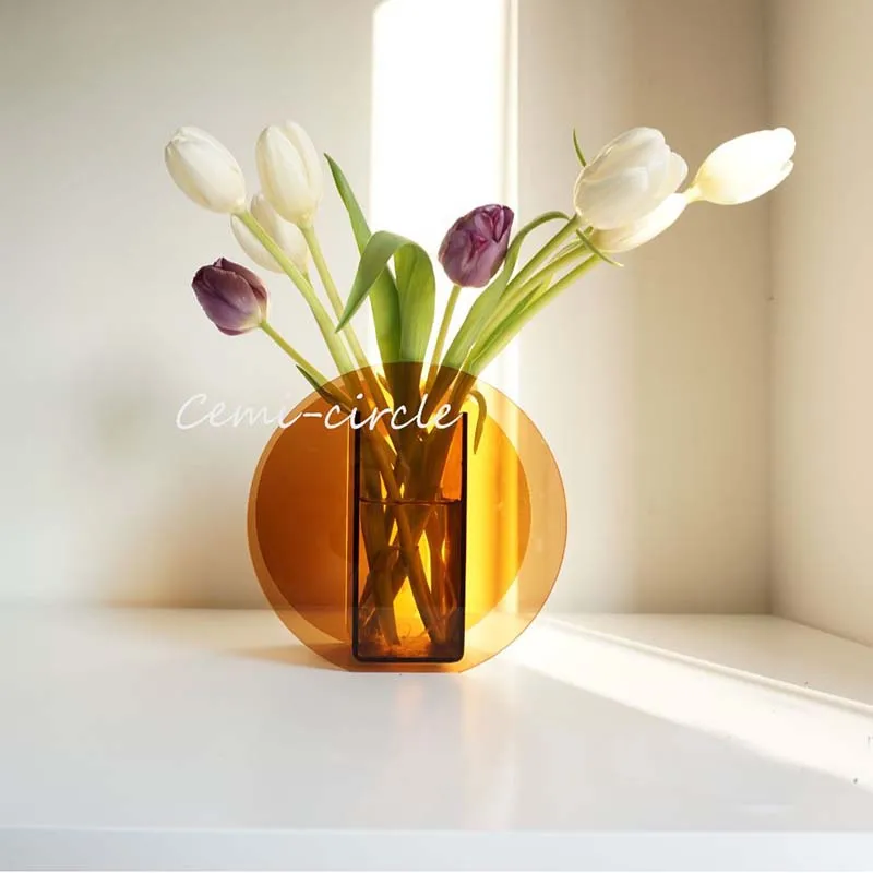 Nordic acrylic plexiglass geometric vase flowers floral home art decoration ins style design decoration
Nordic acrylic plexiglass geometric vase flowers floral home art decoration ins style design decoration