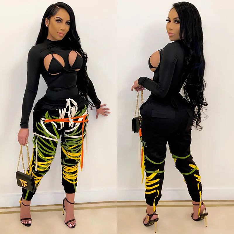 2021 New Arrival O-Neck Long Sleeve Shirt Solid Black Tops Fashion Streetwear Sexy Bodysuit, Picture color
2021 New Arrival O-Neck Long Sleeve Shirt Solid Black Tops Fashion Streetwear Sexy Bodysuit, Picture color