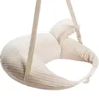 Newborn U-Shaped Cushion Infant Natural Colored Cotton Cushion Baby Nursing Pillow Maternity Breastfeeding Pillows