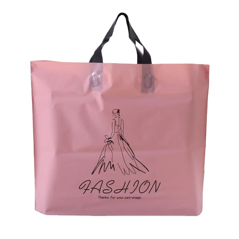 50PCS/PACK Custom Logo Men and Women Children Clothing Store Portable Frosted Bag Plastic Gift Packaging Shopping Bag, 1 color
50PCS/PACK Custom Logo Men and Women Children Clothing Store Portable Frosted Bag Plastic Gift Packaging Shopping Bag, 1 color