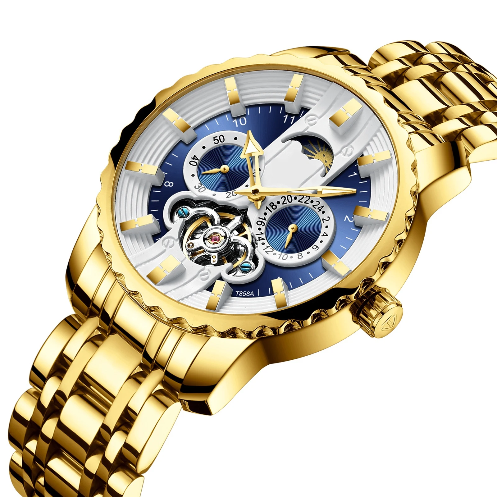 2021 Top luxury brand watch Luminous Montre Homme business mechanical watches waterproof luminous chronograph relogio masculino
2021 Top luxury brand watch Luminous Montre Homme business mechanical watches waterproof luminous chronograph relogio masculino