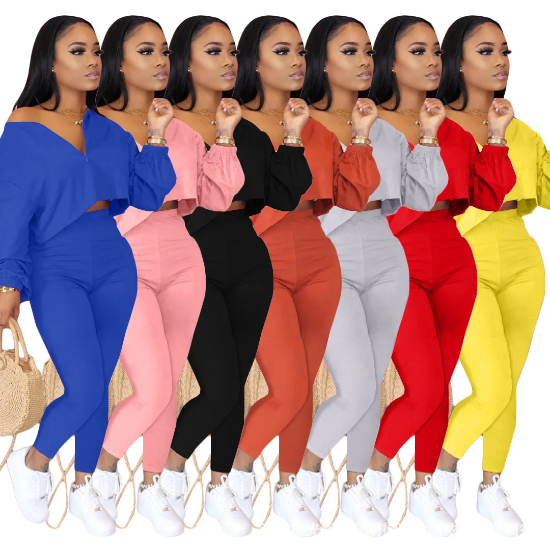 2020 Wholesale Plus Size Fashion Casual Outfit Autumn 2 Two Pcs Set Women Fall Winter Clothing For Women 4xl
2020 Wholesale Plus Size Fashion Casual Outfit Autumn 2 Two Pcs Set Women Fall Winter Clothing For Women 4xl