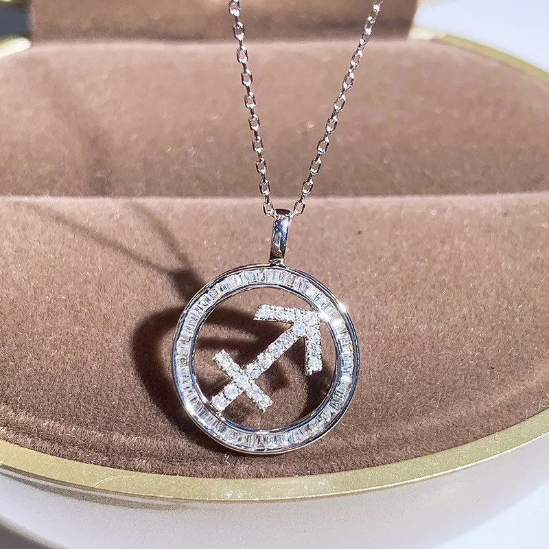 Sterling Silver Zodiac Sign Pendant Necklace Long Chain Necklace for Women Fashion Jewelry Birthday Gift, As picture
Sterling Silver Zodiac Sign Pendant Necklace Long Chain Necklace for Women Fashion Jewelry Birthday Gift, As picture