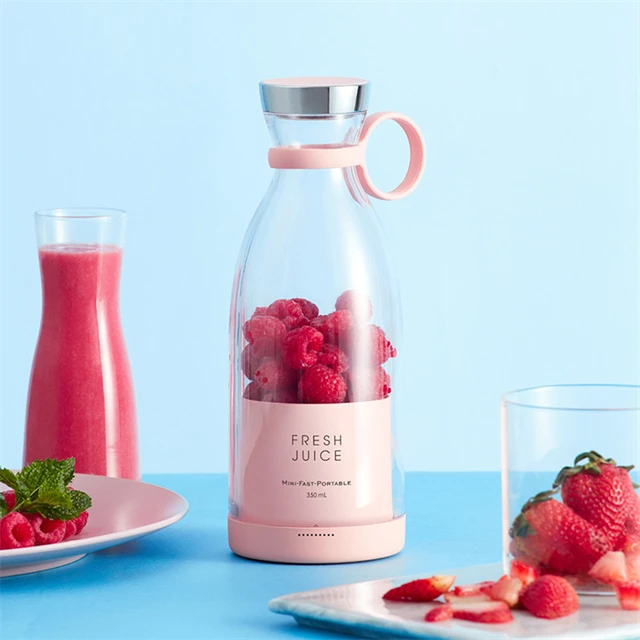 J842 380ML Portable Wireless Bottle Fresh Fruit Blender USB Rechargeable Electric Mini Smoothie BlenderJuicer Cup
J842 380ML Portable Wireless Bottle Fresh Fruit Blender USB Rechargeable Electric Mini Smoothie BlenderJuicer Cup