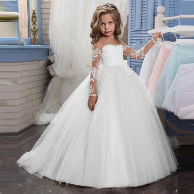 Princess Flower Lace Embroidered Evening Dress Piano Performance Wedding Mopping Long Dress
Princess Flower Lace Embroidered Evening Dress Piano Performance Wedding Mopping Long Dress