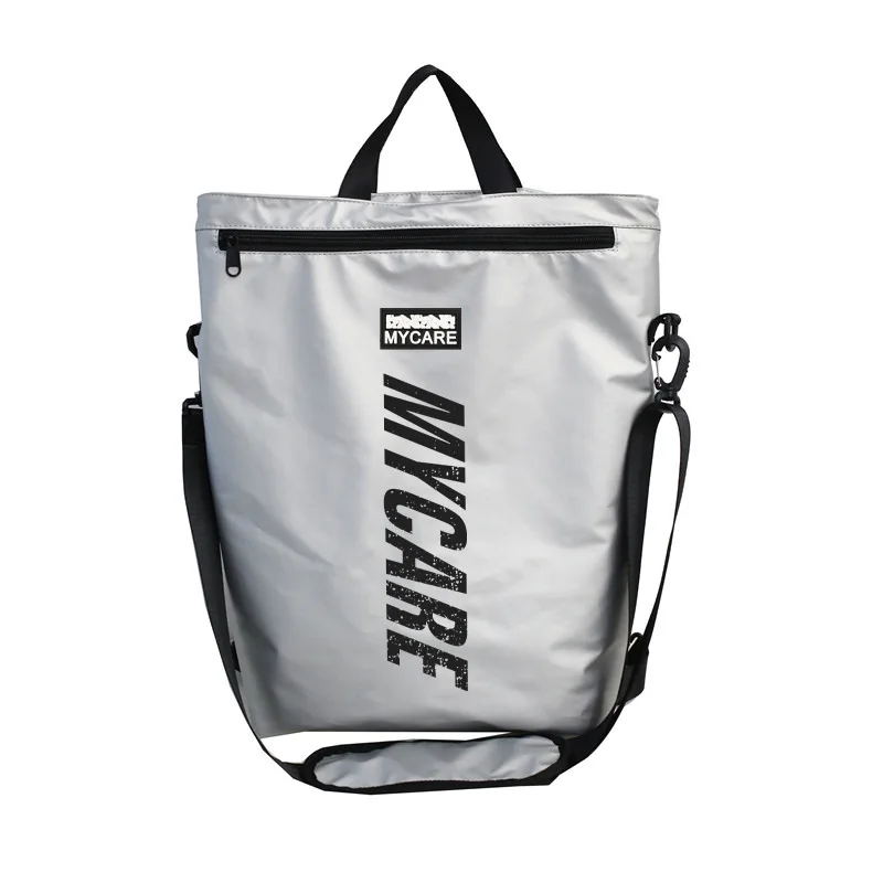 New Fashion Unisex Single Shoulder bag Travel Large Capacity Multifunctional reflective backpack, Black,silver
New Fashion Unisex Single Shoulder bag Travel Large Capacity Multifunctional reflective backpack, Black,silver