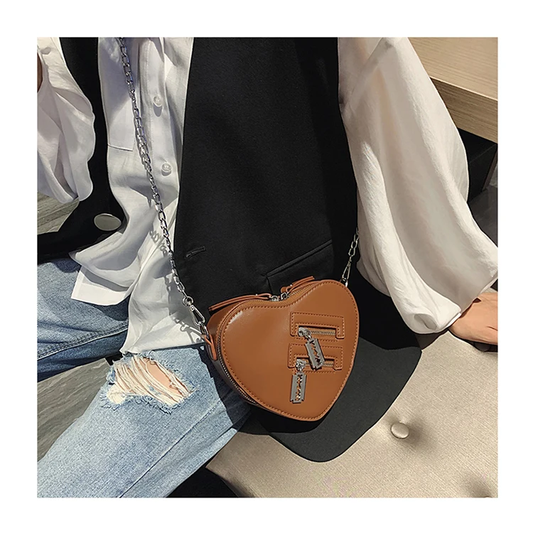 Women PU Leather Pattern Pure Color Love Heart Shape Shoulder Crossbody Bag Casual Ladies Small Handbags, Customized color
Women PU Leather Pattern Pure Color Love Heart Shape Shoulder Crossbody Bag Casual Ladies Small Handbags, Customized color