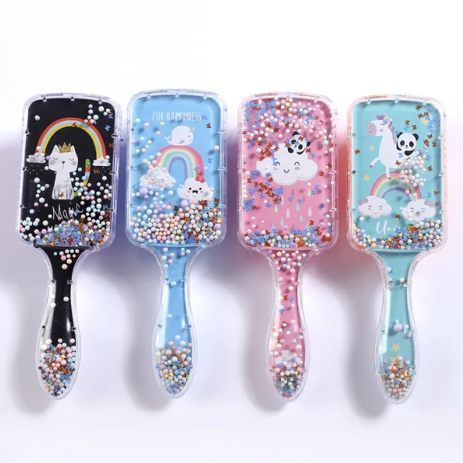 TSZ-8D021 Cartoon Rainbow Hair Brush Air Cushion Comb Transparent Massage Plastic Pony Comb
TSZ-8D021 Cartoon Rainbow Hair Brush Air Cushion Comb Transparent Massage Plastic Pony Comb