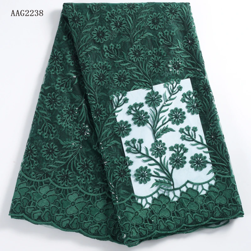 Fashion Design Material African Tulle Lace Fabric High Quality Green Nigerian Lace Fabrics For Women Dress 2238
Fashion Design Material African Tulle Lace Fabric High Quality Green Nigerian Lace Fabrics For Women Dress 2238