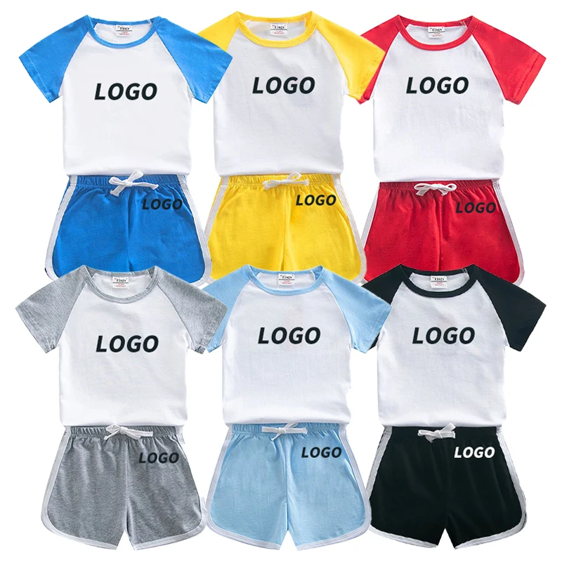 2022 Summer kids tracksuit two piece short set kids boutique clothes custom logo boys short sets, 7 colors
2022 Summer kids tracksuit two piece short set kids boutique clothes custom logo boys short sets, 7 colors