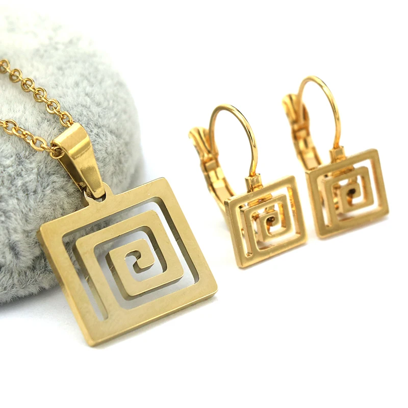 PengZhan Children Jewelry Set Gold Plated Classic Square Shape Cute Jewelry Set, 18k gold
PengZhan Children Jewelry Set Gold Plated Classic Square Shape Cute Jewelry Set, 18k gold