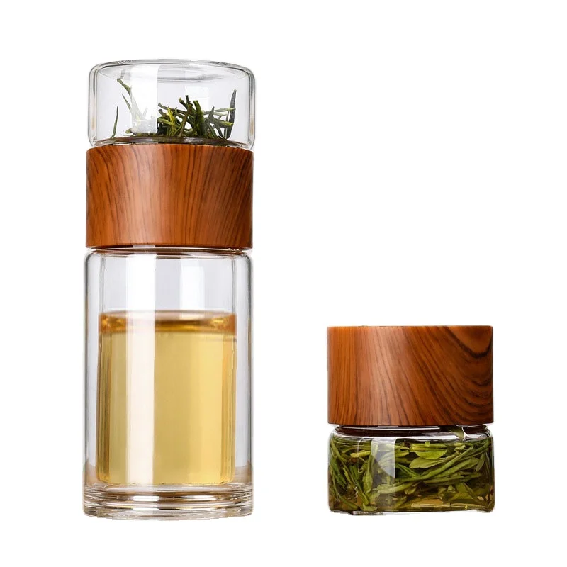 Amazon Hot 8oz Double Layer Glass Tea Infuser Travel Mug Tea Tumbler Glass Bottle for Loose Leaf Tea Fruit, Silver black white or customized
Amazon Hot 8oz Double Layer Glass Tea Infuser Travel Mug Tea Tumbler Glass Bottle for Loose Leaf Tea Fruit, Silver black white or customized