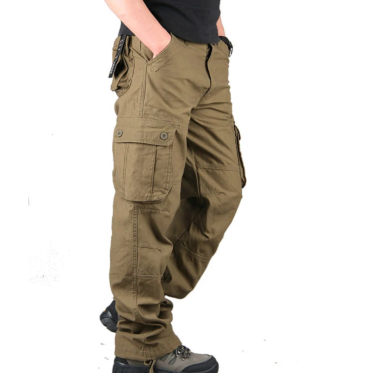 2021 New Fashion Men Overalls Cargo Pants Outdoor Casual Straight Trousers Multi Pocket Long Work Pants For Men, Picture color
2021 New Fashion Men Overalls Cargo Pants Outdoor Casual Straight Trousers Multi Pocket Long Work Pants For Men, Picture color