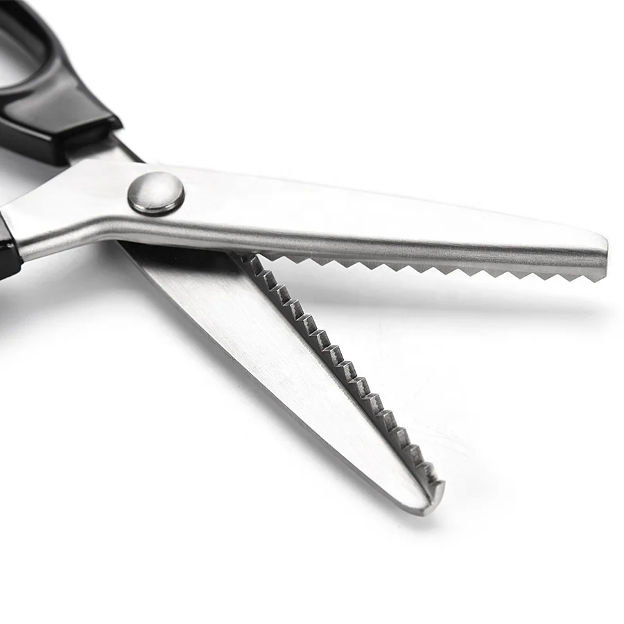 Yangjiang manufacturer 8 Inch plastic handle Antirust Stainless Steel tailor scissors