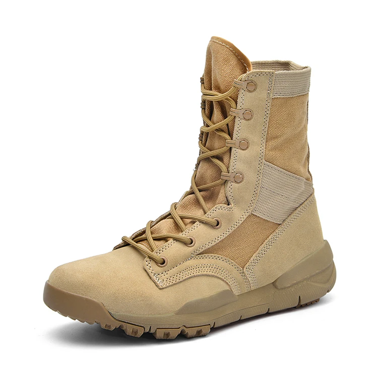 Mesh Lining Material rubber sole sewed desert army military boots tan suede leather boots, Yellow 
Mesh Lining Material rubber sole sewed desert army military boots tan suede leather boots, Yellow