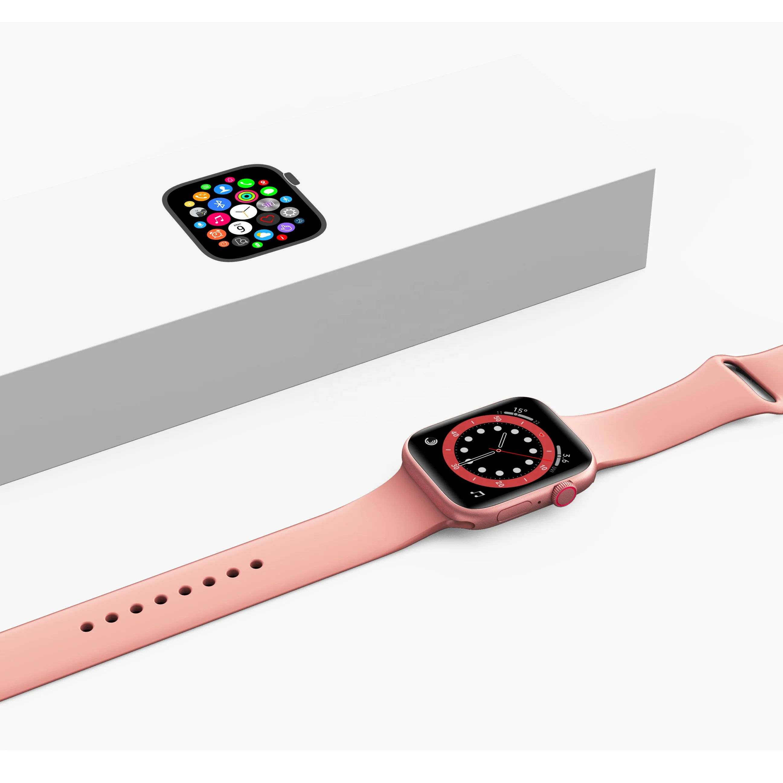 2021 watch 6 series smart watch IWO 5G smart bracelet Heart Rate Monitor BT calling and BT music and Blood Oxygen monitor
2021 watch 6 series smart watch IWO 5G smart bracelet Heart Rate Monitor BT calling and BT music and Blood Oxygen monitor