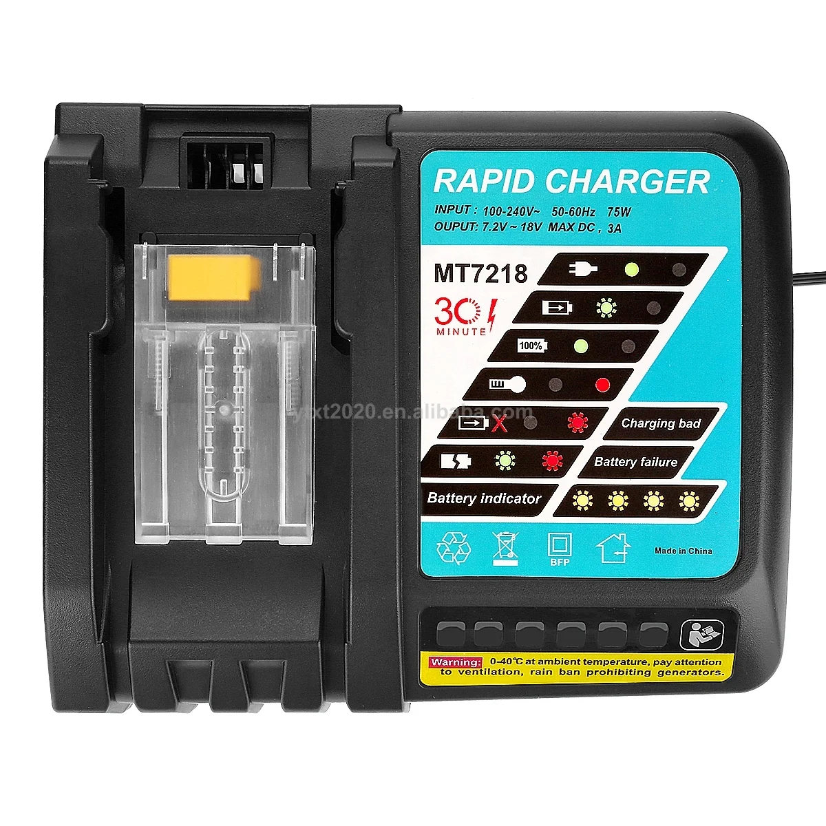 F01 Wholesale 14V 18V Replacement Battery Charger for Makita universal power tools battery charger
F01 Wholesale 14V 18V Replacement Battery Charger for Makita universal power tools battery charger