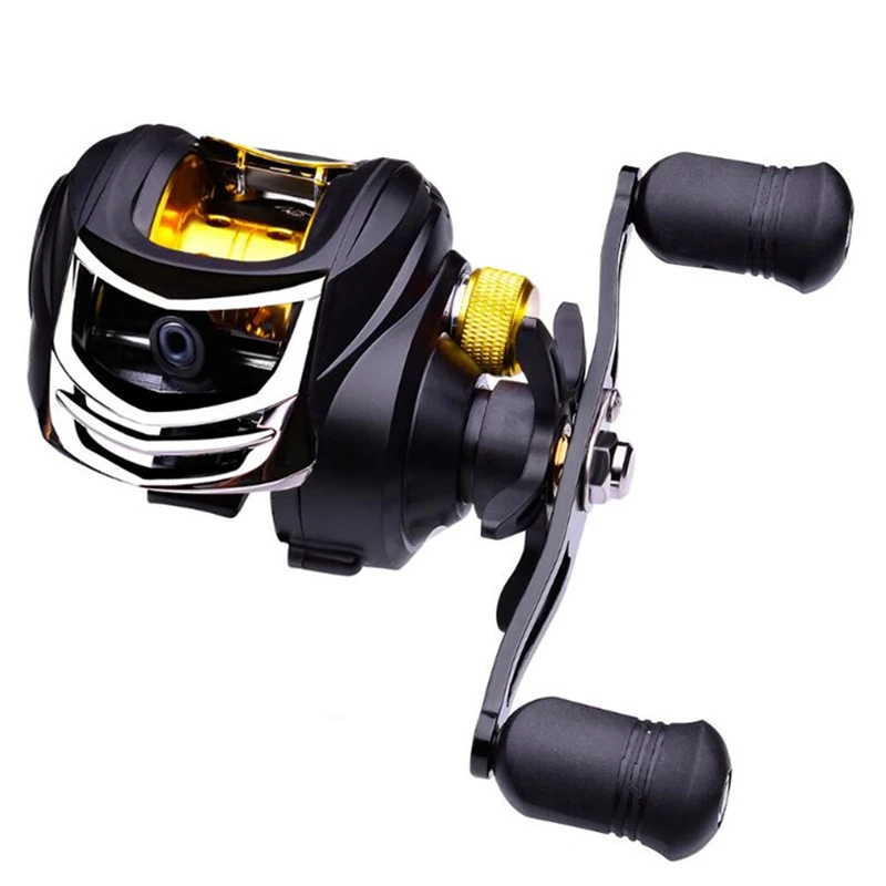Hot Sale Casting Fishing Reel Magnetic Brake 3+1BB 7.2:1 Long Shot Reel Pesca Cheap Wheel Sea Fishing Baitcasting Reel, Black
Hot Sale Casting Fishing Reel Magnetic Brake 3+1BB 7.2:1 Long Shot Reel Pesca Cheap Wheel Sea Fishing Baitcasting Reel, Black