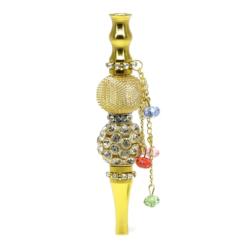 High quality circular filter cigarette holders diamond pendant bead cigarette holders pipe hookah mouth tips, As picture
High quality circular filter cigarette holders diamond pendant bead cigarette holders pipe hookah mouth tips, As picture