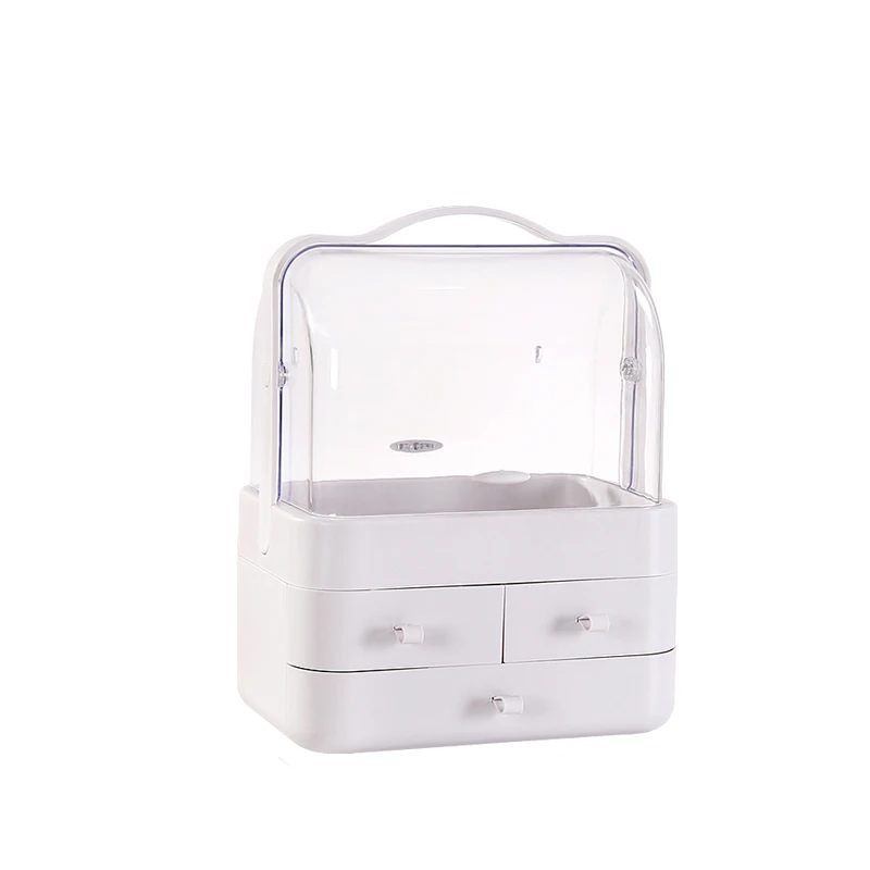 Portable Makeup Cosmetic Organizer Jewelry Storage Box with Drawer luxury cosmetic plastic box
Portable Makeup Cosmetic Organizer Jewelry Storage Box with Drawer luxury cosmetic plastic box