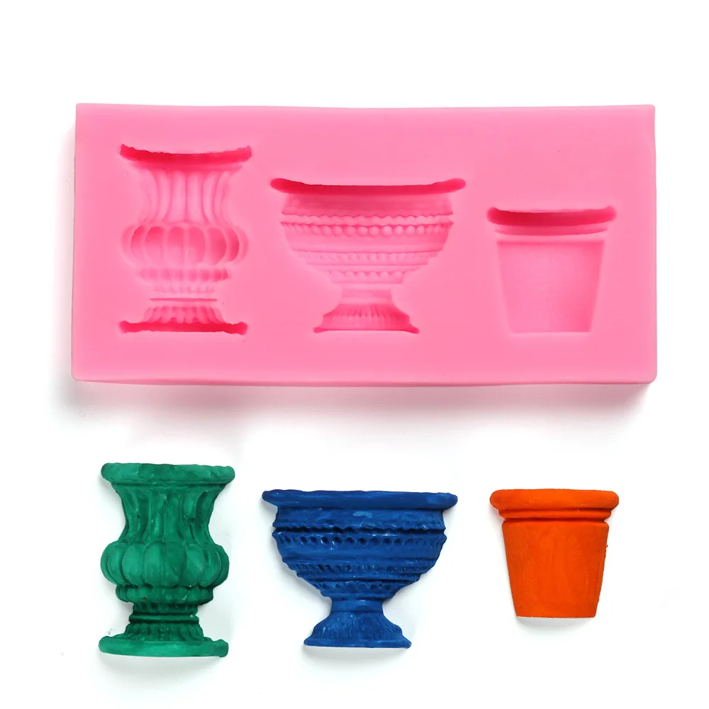 Vase Wine Glass Flower Pot Shape Fondant Silicone Cake Chocolate Ice Tray Baking Pastry Making Crafts Tools Accessories Supplies
Vase Wine Glass Flower Pot Shape Fondant Silicone Cake Chocolate Ice Tray Baking Pastry Making Crafts Tools Accessories Supplies