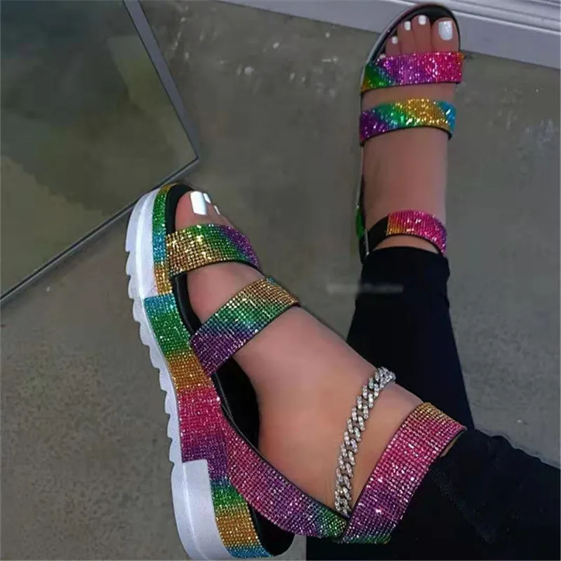 2021 summer Hot Designer Slides Shoes Ladies Lace Up Sandals Women Flat Female bling Slippers
2021 summer Hot Designer Slides Shoes Ladies Lace Up Sandals Women Flat Female bling Slippers