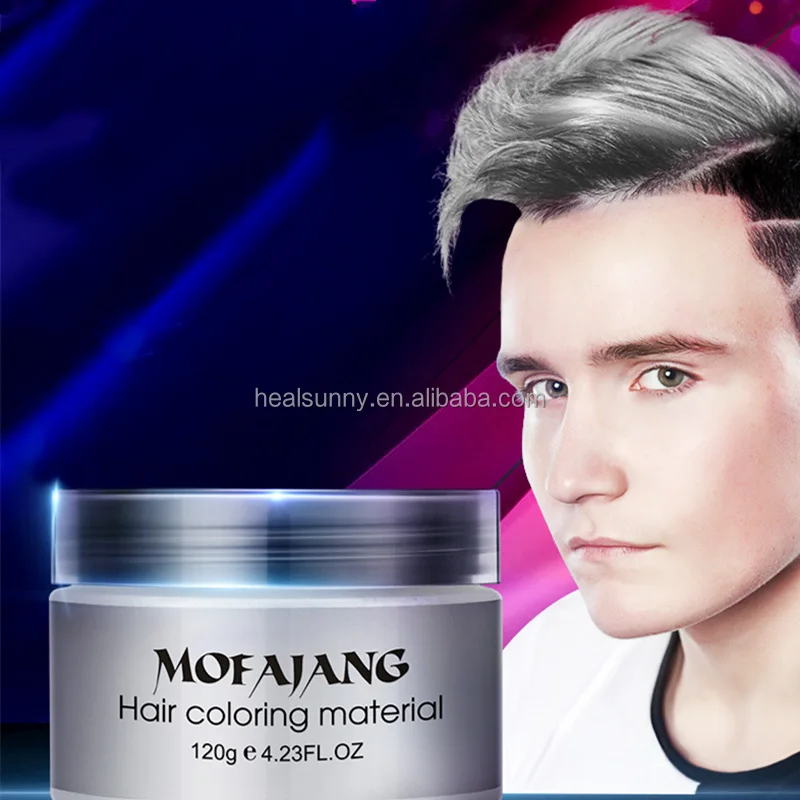 Hair color Wax Cream Hairstyles Hair Dye Gel Mud Paint Mud Colored Silver Coloring Wax, 9 colors
Hair color Wax Cream Hairstyles Hair Dye Gel Mud Paint Mud Colored Silver Coloring Wax, 9 colors