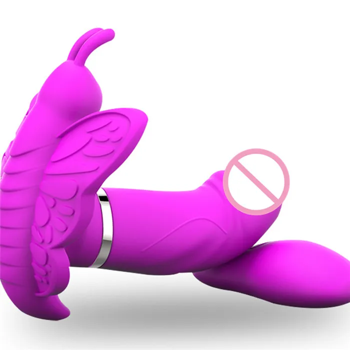 High Quality Strap On Dildo For Women Remote Control Butterfly Vibrator