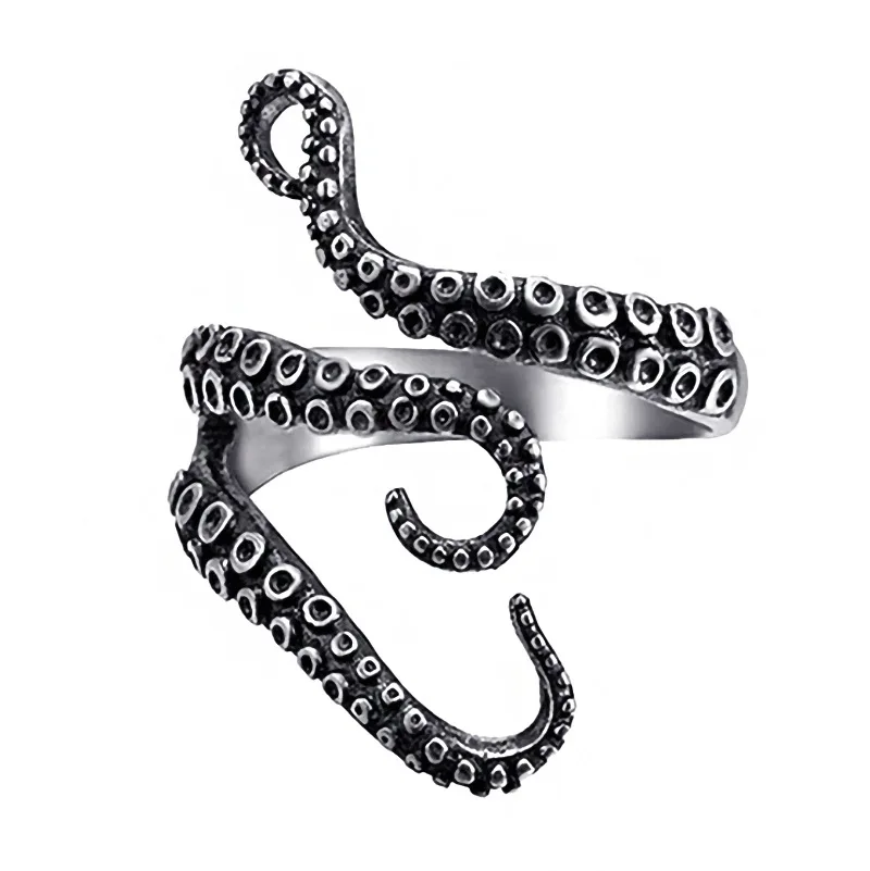 CAOSHI New Octopus Ring Hot Sale Trend Punk Style Rings Creative Punk Metal Octopus Ring For Women Men Unisex
CAOSHI New Octopus Ring Hot Sale Trend Punk Style Rings Creative Punk Metal Octopus Ring For Women Men Unisex
