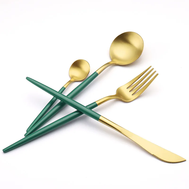 Hot-selling High Quality Home Table Use Black Gold Spoons And Forks Cultury Set Stainless Steel, As picture
Hot-selling High Quality Home Table Use Black Gold Spoons And Forks Cultury Set Stainless Steel, As picture