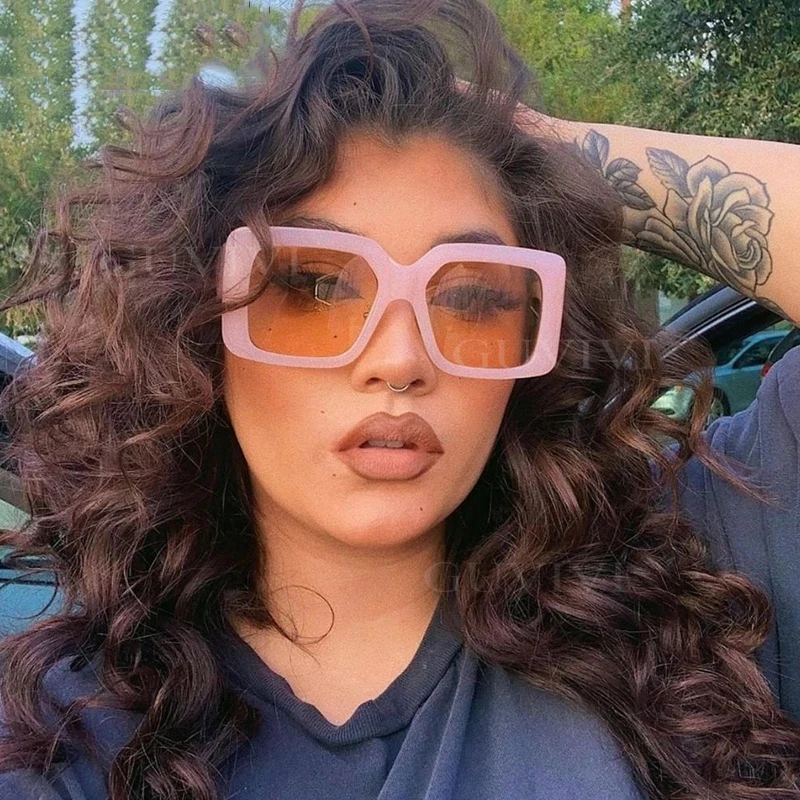 Lmamba Oversize Square Sunglasses Fashion Retro Classic Sun Glasses 2021 Men Women Blue Big Frame Vintage Eyewear UV400
Lmamba Oversize Square Sunglasses Fashion Retro Classic Sun Glasses 2021 Men Women Blue Big Frame Vintage Eyewear UV400