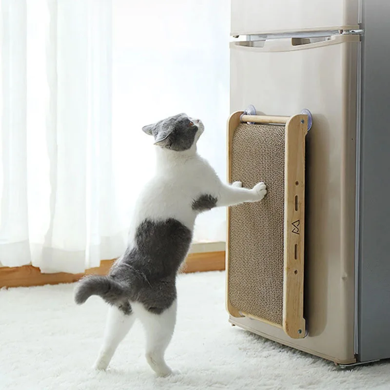 Pet Cats Bed Scratcher Board Toy Interactive Cat House Scratcher Wall Corrugated Cat Scratcher
Pet Cats Bed Scratcher Board Toy Interactive Cat House Scratcher Wall Corrugated Cat Scratcher