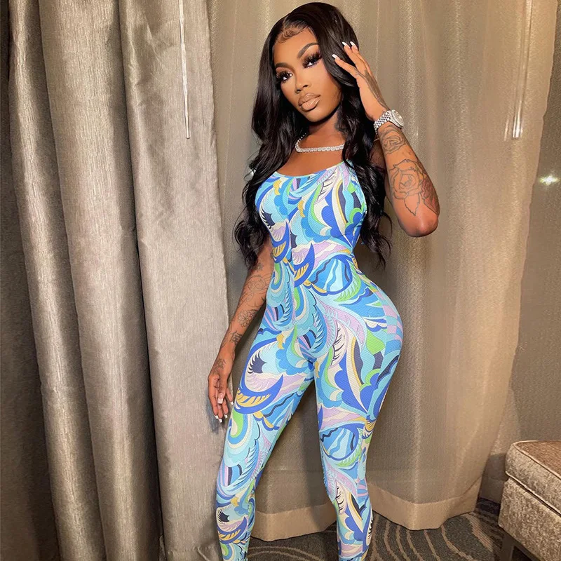 Aesthetic Print Jumpsuit Women Sexy Backless Skinny Sleeveless Rompers Womens Jumpsuits Summer One Piece Party Clubwear C13740
Aesthetic Print Jumpsuit Women Sexy Backless Skinny Sleeveless Rompers Womens Jumpsuits Summer One Piece Party Clubwear C13740