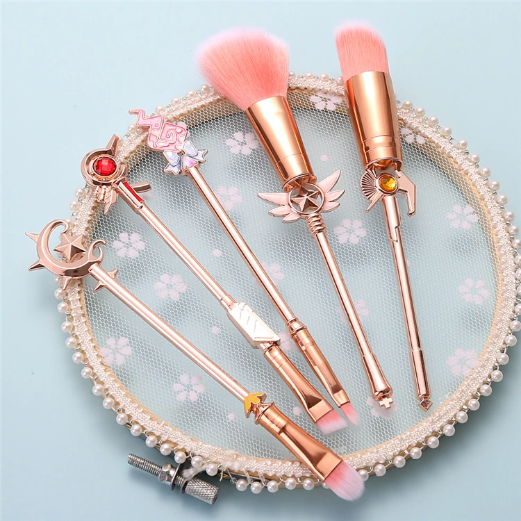 Japanese Anime Magical Girl 5pcs Makeup Cosmetic Brush Set Fate Kaleid Liner Cartoon Character Gift Makeup Brush
Japanese Anime Magical Girl 5pcs Makeup Cosmetic Brush Set Fate Kaleid Liner Cartoon Character Gift Makeup Brush