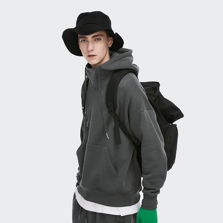 Winter Drop Shoulder Cotton Fleece Hoodie Men
Winter Drop Shoulder Cotton Fleece Hoodie Men